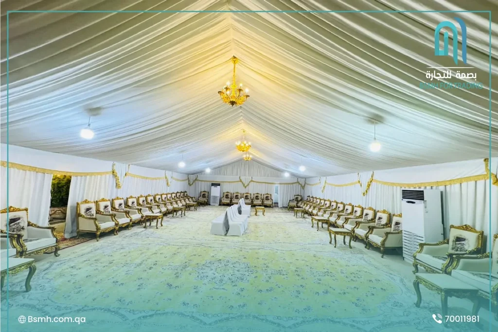 تأجير خيام عزاء بكافة الأنواع