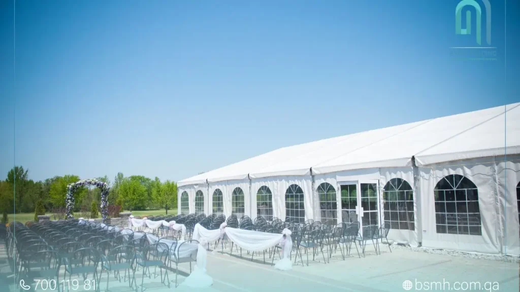 تأجير خيام الحفلات من بصمة
