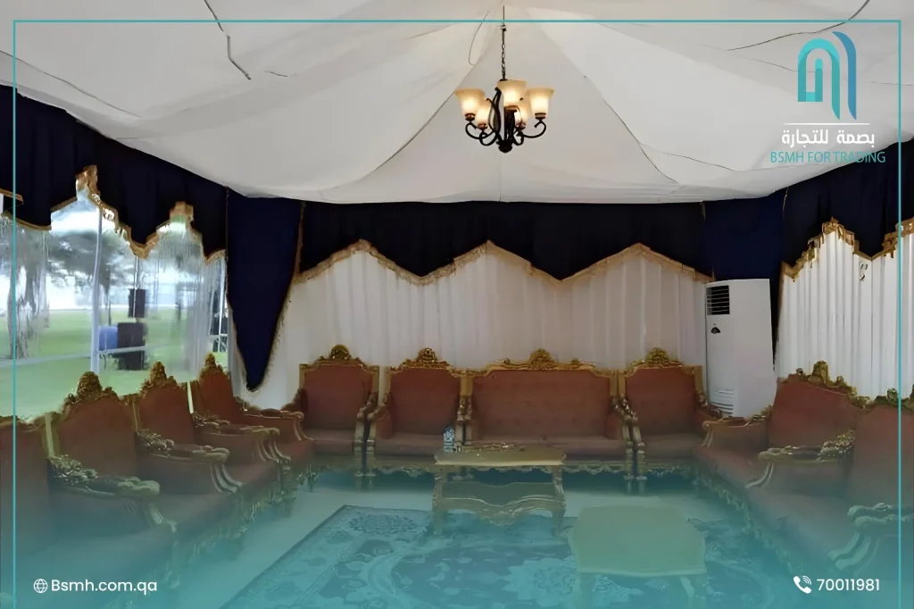 تجهيز خيام العزاء الملكية VIP