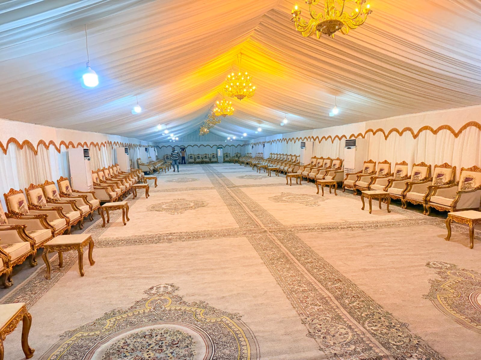 VIP Condolence Marquee Seating