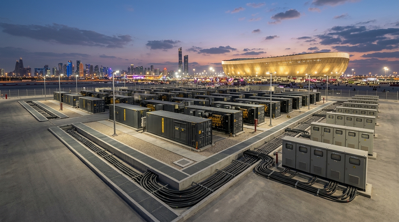 High Capacity Generator Rental Qatar