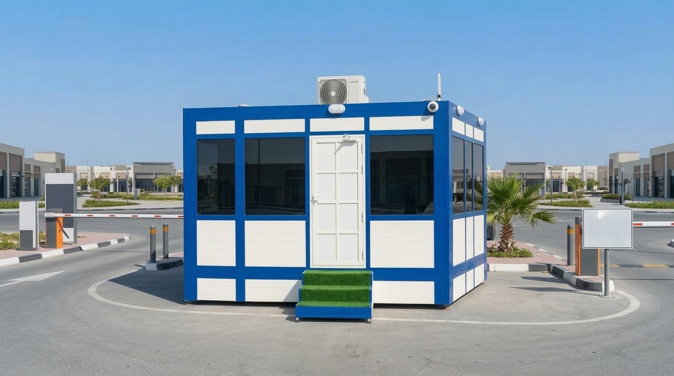 Security Guard Gatehouse Cabin