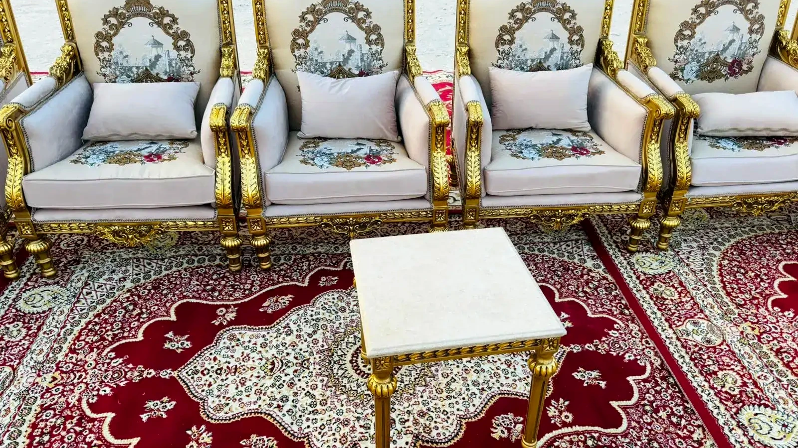 Luxury Tent Seating & Furniture Rental