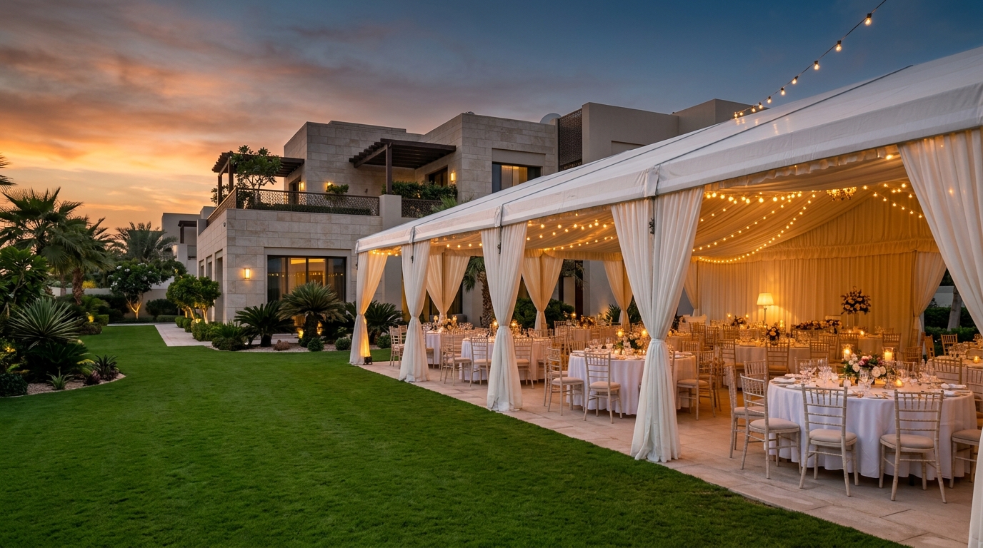 Party & Private Gathering Tents Qatar