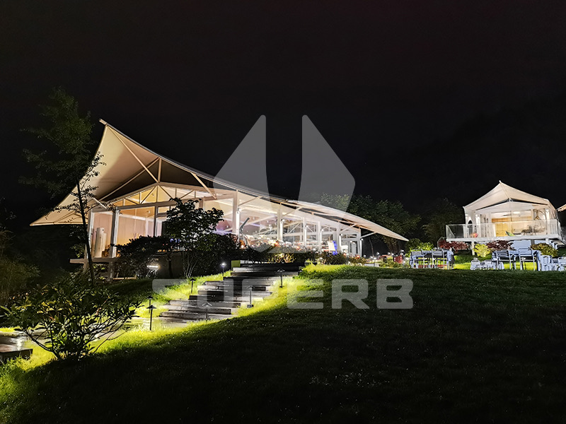 A-Frame Glass Gable Chalet